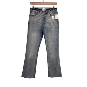 C&C California Womens High Rise Straight Leg Jeans 4/27 Charlotte w/Dest‎